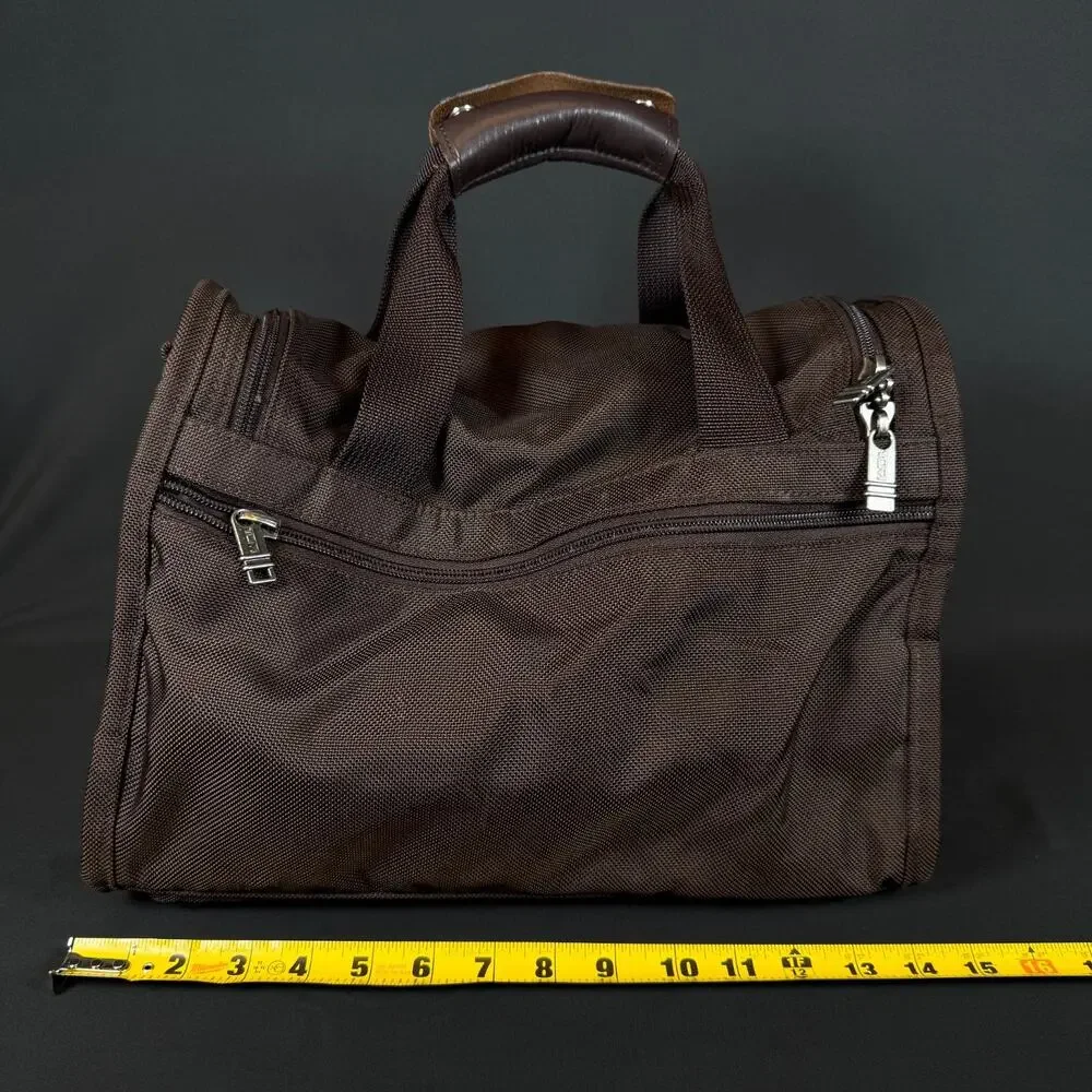 Tumi Duffle Travel bag Nylon Brown Unisex vintage Made in USA